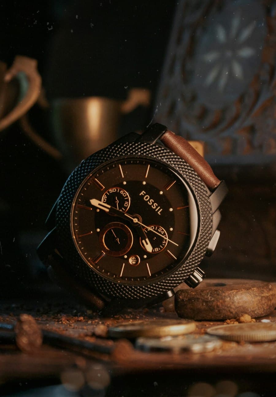 Men's Fossil Machine chronograph